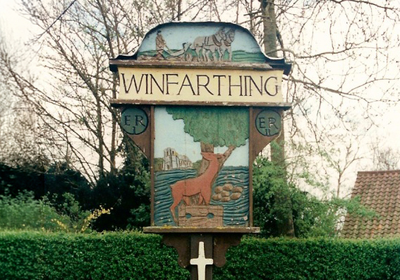 Winfarthing Sign